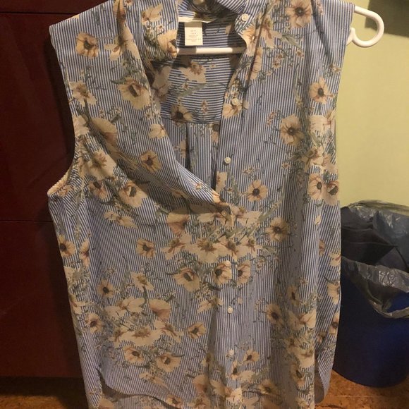 Striped floral shirt - Picture 1 of 1